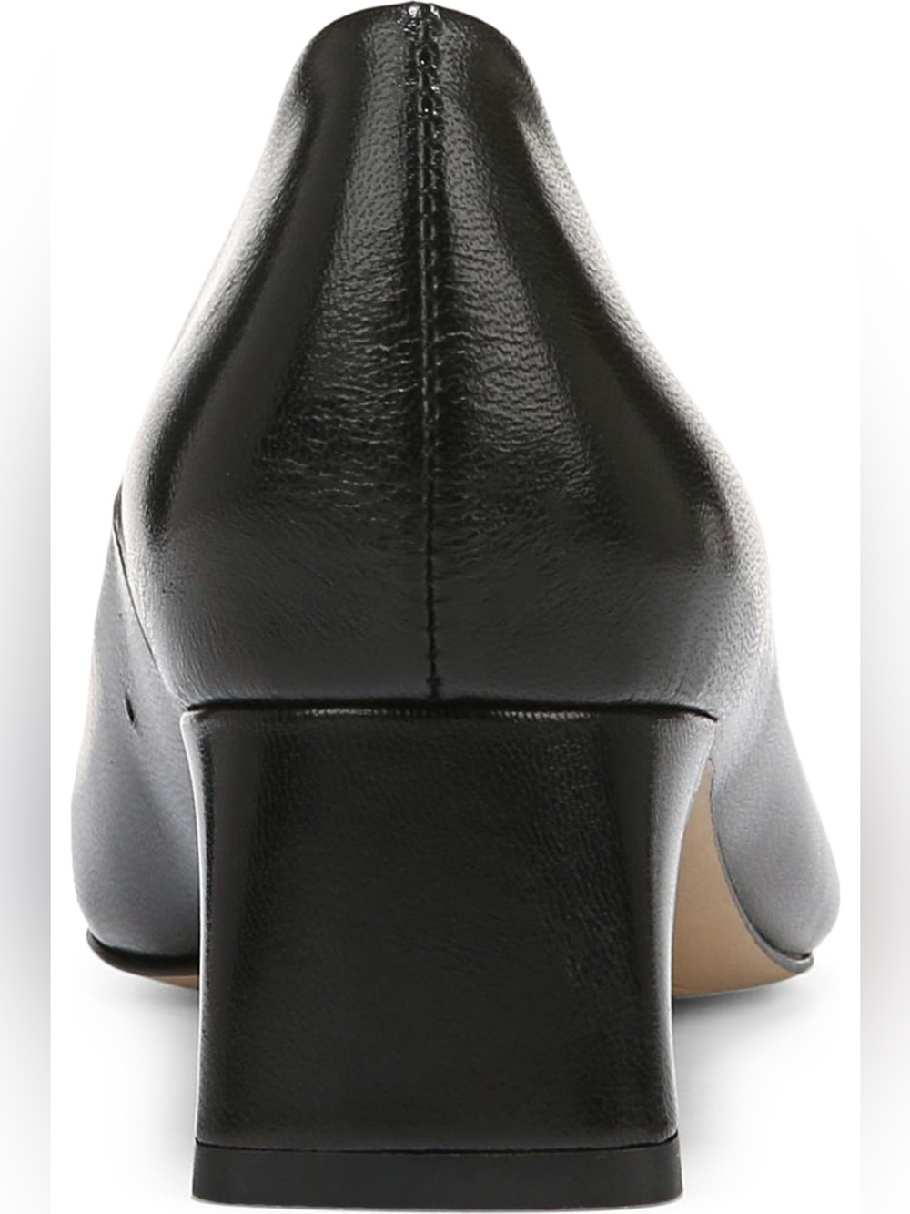 Franco Sarto Black Pointed-Toe Block Heel Pumps - Picture 12 of 12